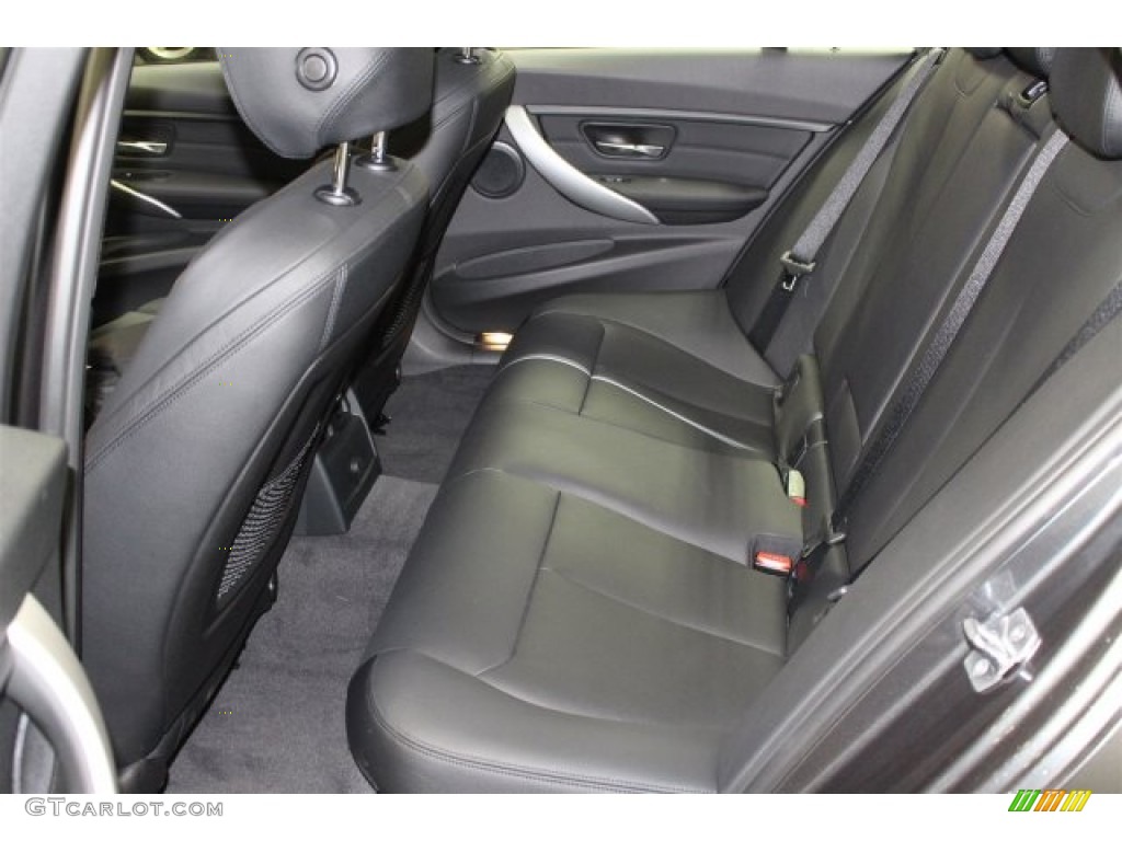 Black Interior 2015 BMW 3 Series 328d xDrive Sports Wagon Photo #107774438