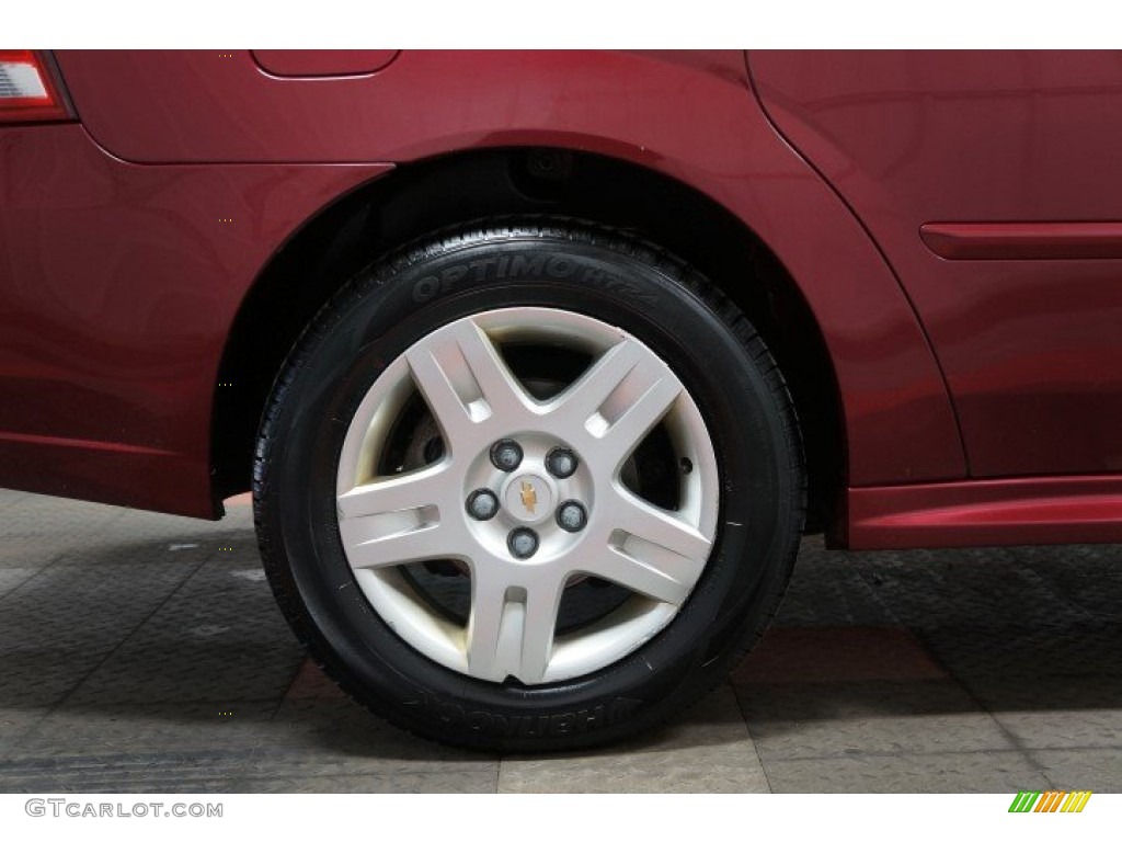 2007 Malibu Maxx LT Wagon - Sport Red Metallic / Titanium Gray photo #52