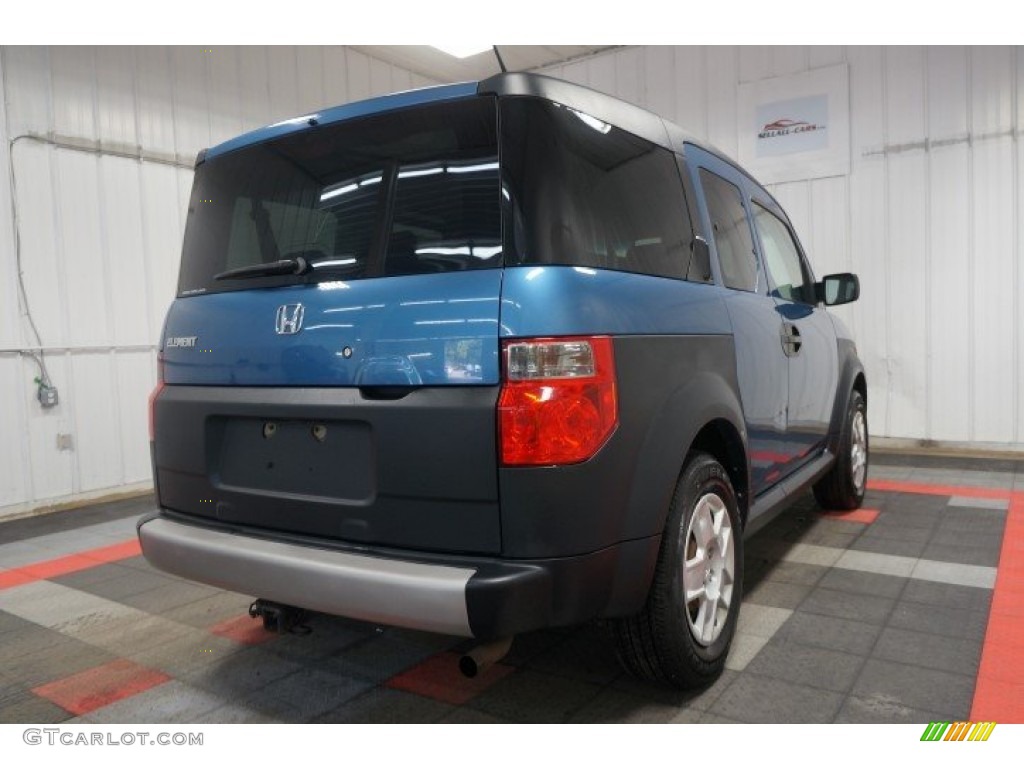 2007 Element LX AWD - Atomic Blue Metallic / Black/Titanium photo #8