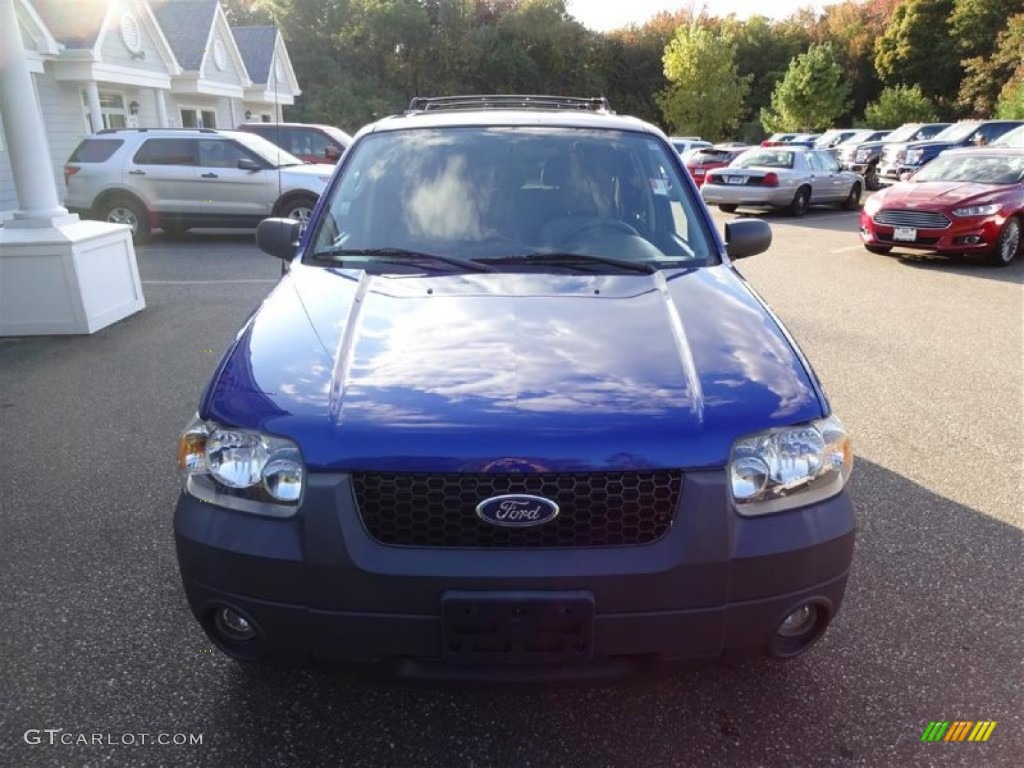 2006 Escape XLT V6 4WD - Sonic Blue Metallic / Medium/Dark Flint photo #2