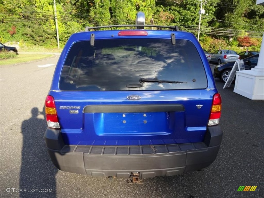 2006 Escape XLT V6 4WD - Sonic Blue Metallic / Medium/Dark Flint photo #6