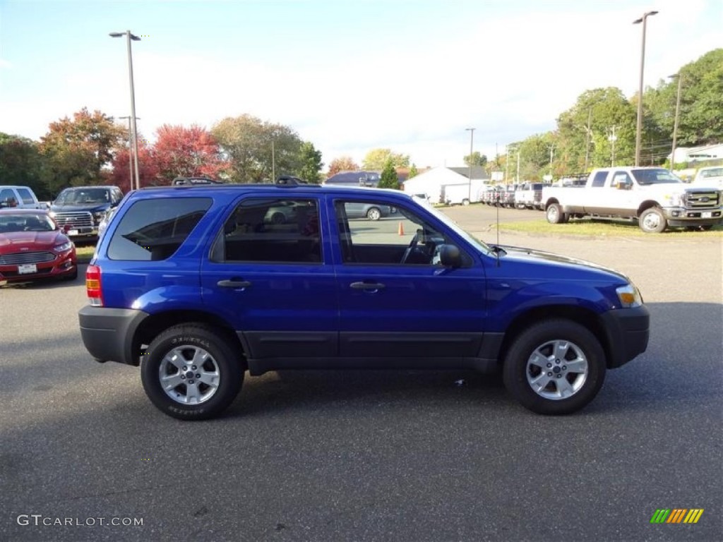 2006 Escape XLT V6 4WD - Sonic Blue Metallic / Medium/Dark Flint photo #8