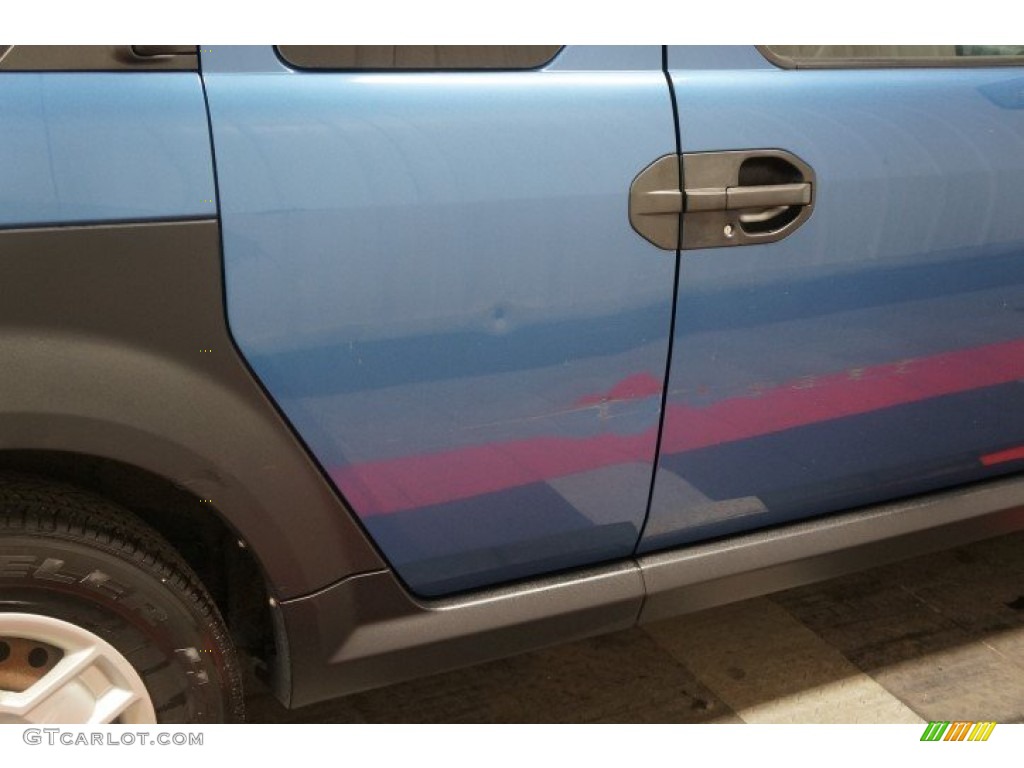 2007 Element LX AWD - Atomic Blue Metallic / Black/Titanium photo #51