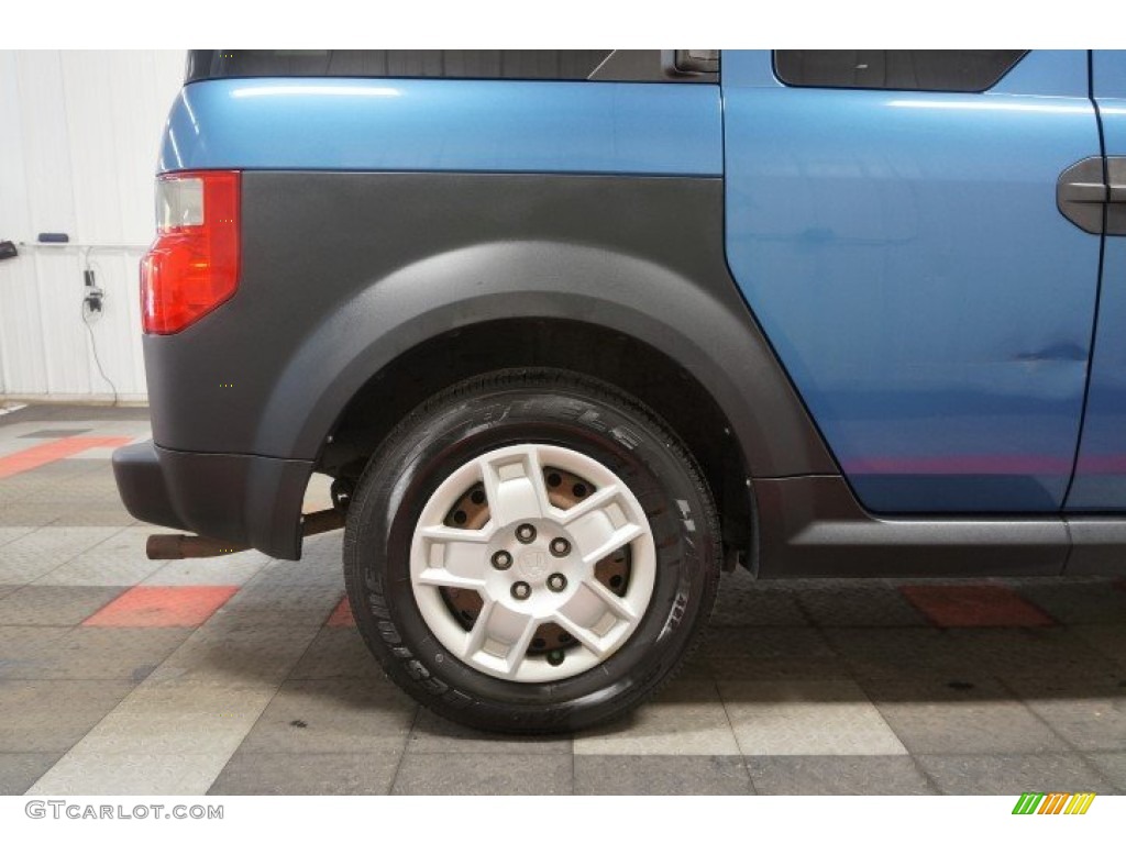 2007 Element LX AWD - Atomic Blue Metallic / Black/Titanium photo #55