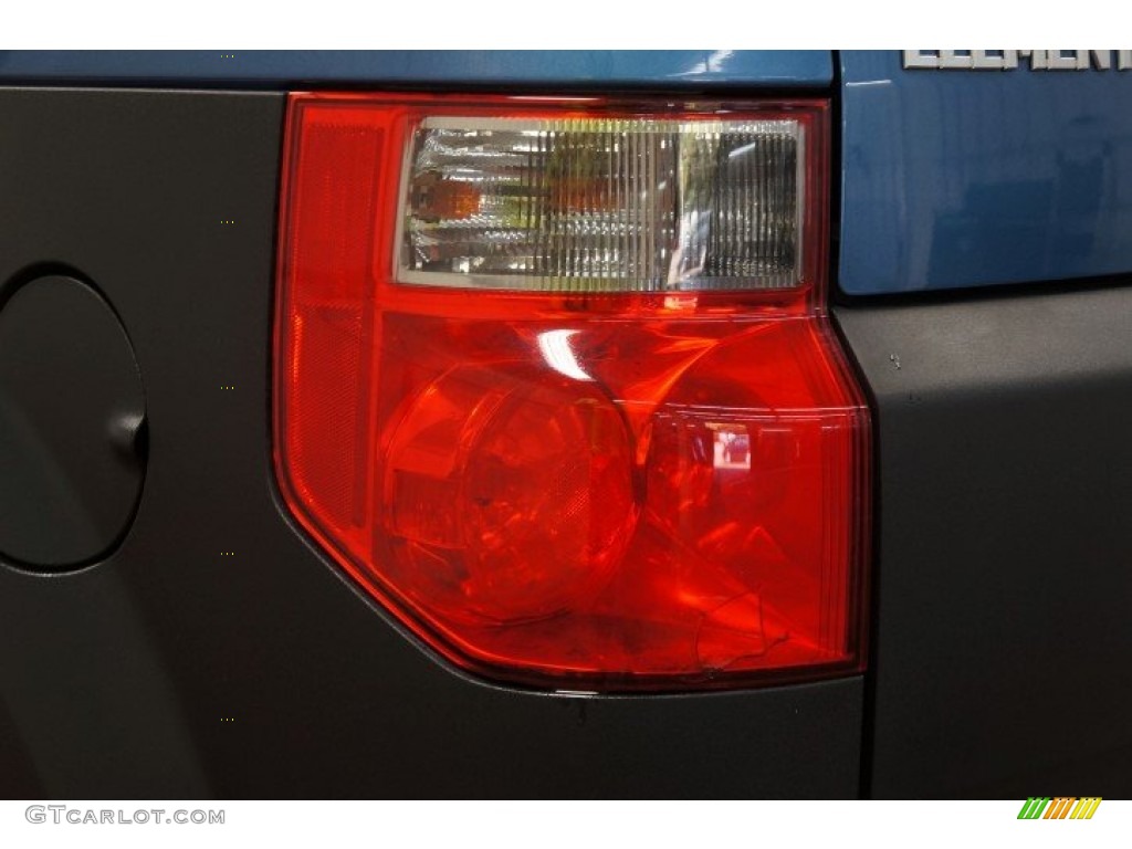 2007 Element LX AWD - Atomic Blue Metallic / Black/Titanium photo #59
