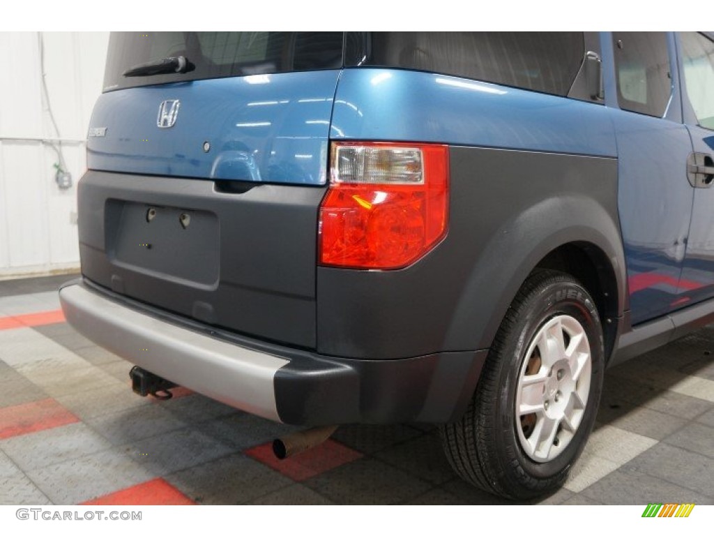 2007 Element LX AWD - Atomic Blue Metallic / Black/Titanium photo #61
