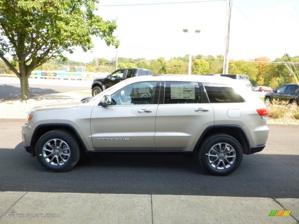 2015 Grand Cherokee Limited 4x4 - Cashmere Pearl / Black/Light Frost Beige photo #3