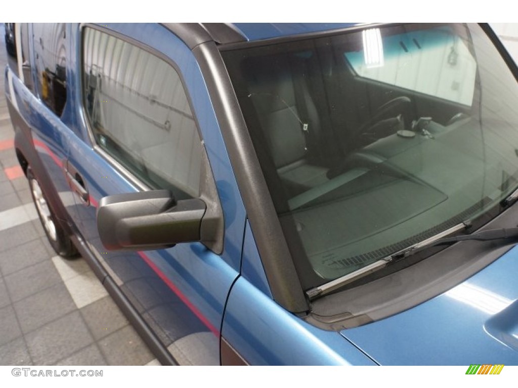 2007 Element LX AWD - Atomic Blue Metallic / Black/Titanium photo #80