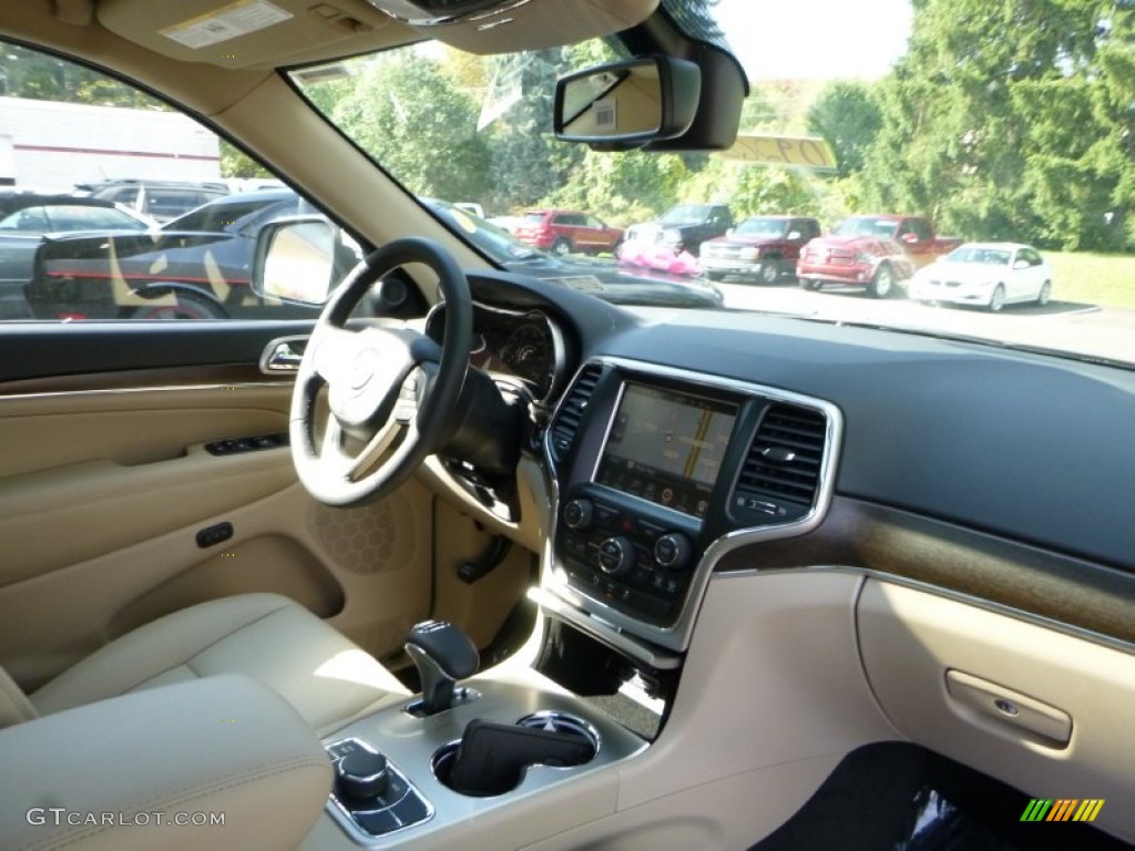 2015 Grand Cherokee Limited 4x4 - Cashmere Pearl / Black/Light Frost Beige photo #10