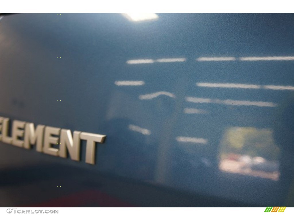 2007 Element LX AWD - Atomic Blue Metallic / Black/Titanium photo #83