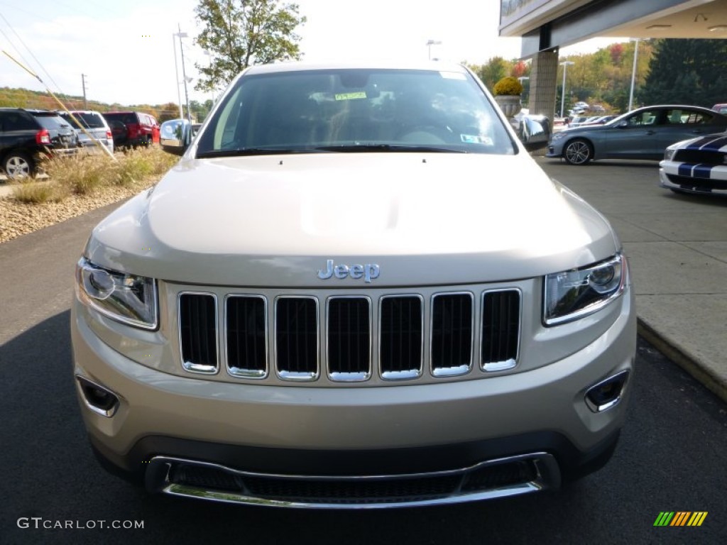2015 Grand Cherokee Limited 4x4 - Cashmere Pearl / Black/Light Frost Beige photo #12