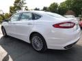 2015 White Platinum Metallic Ford Fusion Titanium AWD  photo #4