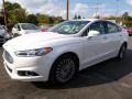 2015 White Platinum Metallic Ford Fusion Titanium AWD  photo #5