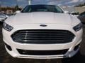 2015 White Platinum Metallic Ford Fusion Titanium AWD  photo #6