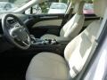 2015 White Platinum Metallic Ford Fusion Titanium AWD  photo #8
