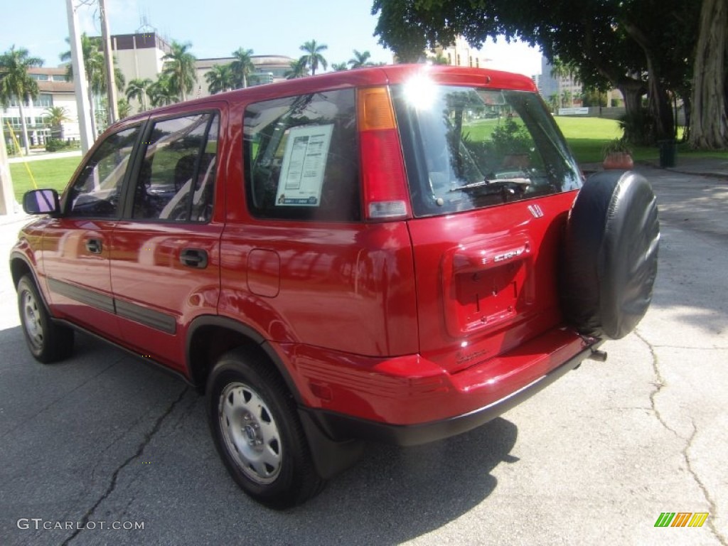 2001 CR-V LX - Milano Red / Dark Gray photo #3