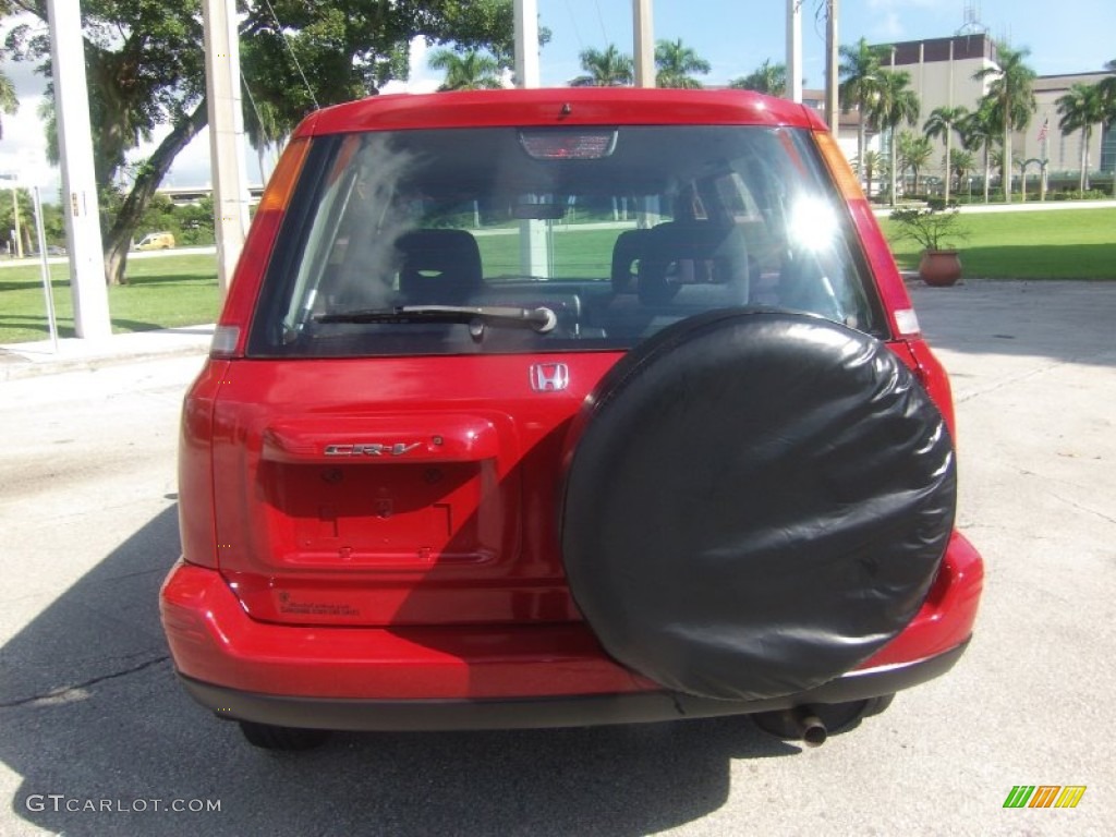 2001 CR-V LX - Milano Red / Dark Gray photo #4