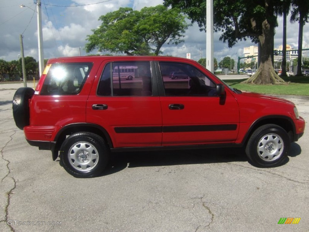 2001 CR-V LX - Milano Red / Dark Gray photo #6