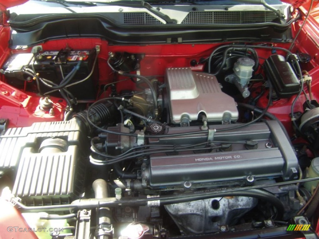2001 CR-V LX - Milano Red / Dark Gray photo #21