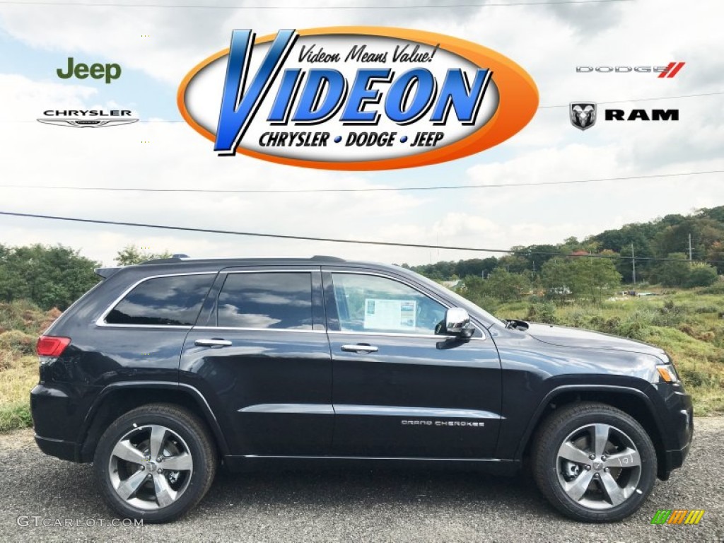 2015 Grand Cherokee Limited 4x4 - Maximum Steel Metallic / Black/Light Frost Beige photo #1