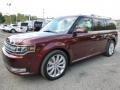 2015 Bronze Fire Metallic Ford Flex Limited EcoBoost AWD  photo #5