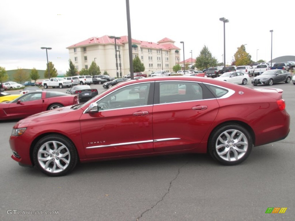 2015 Impala LTZ - Red Rock Metallic / Jet Black/Dark Titanium photo #3