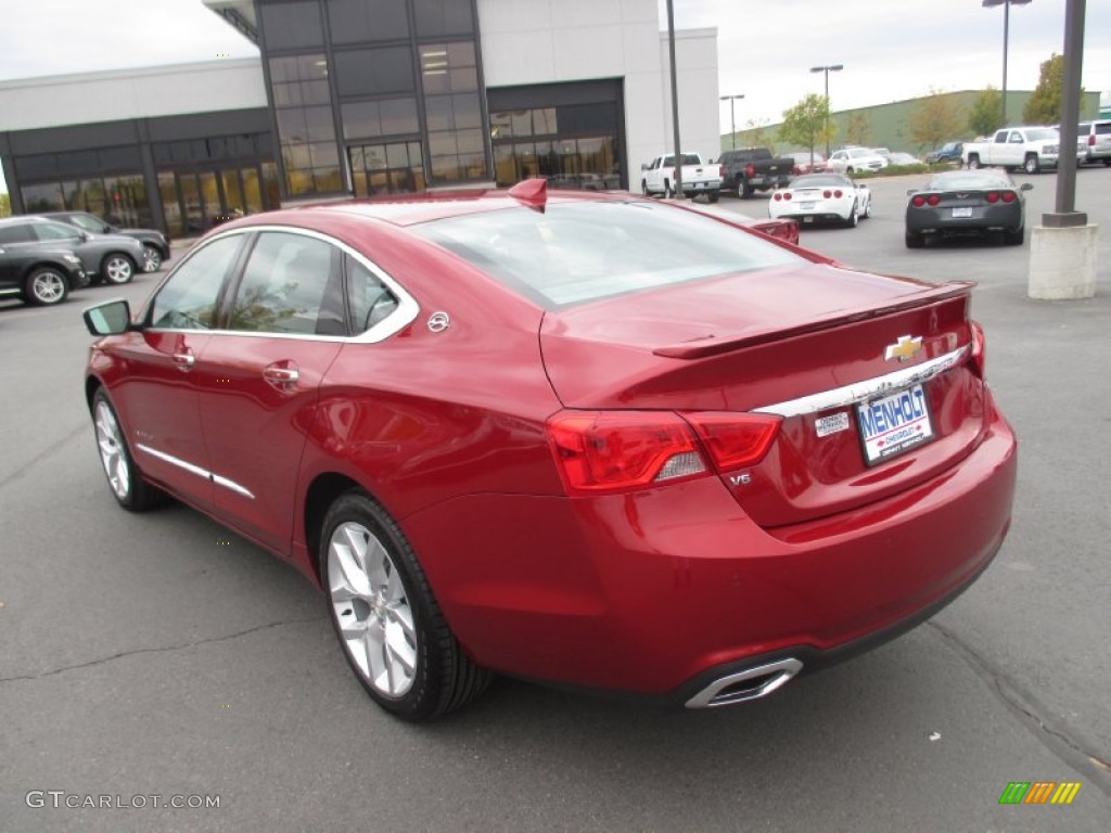 2015 Impala LTZ - Red Rock Metallic / Jet Black/Dark Titanium photo #4