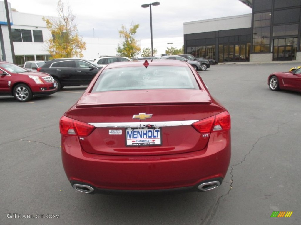 2015 Impala LTZ - Red Rock Metallic / Jet Black/Dark Titanium photo #5