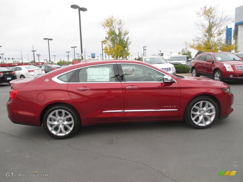 2015 Impala LTZ - Red Rock Metallic / Jet Black/Dark Titanium photo #7