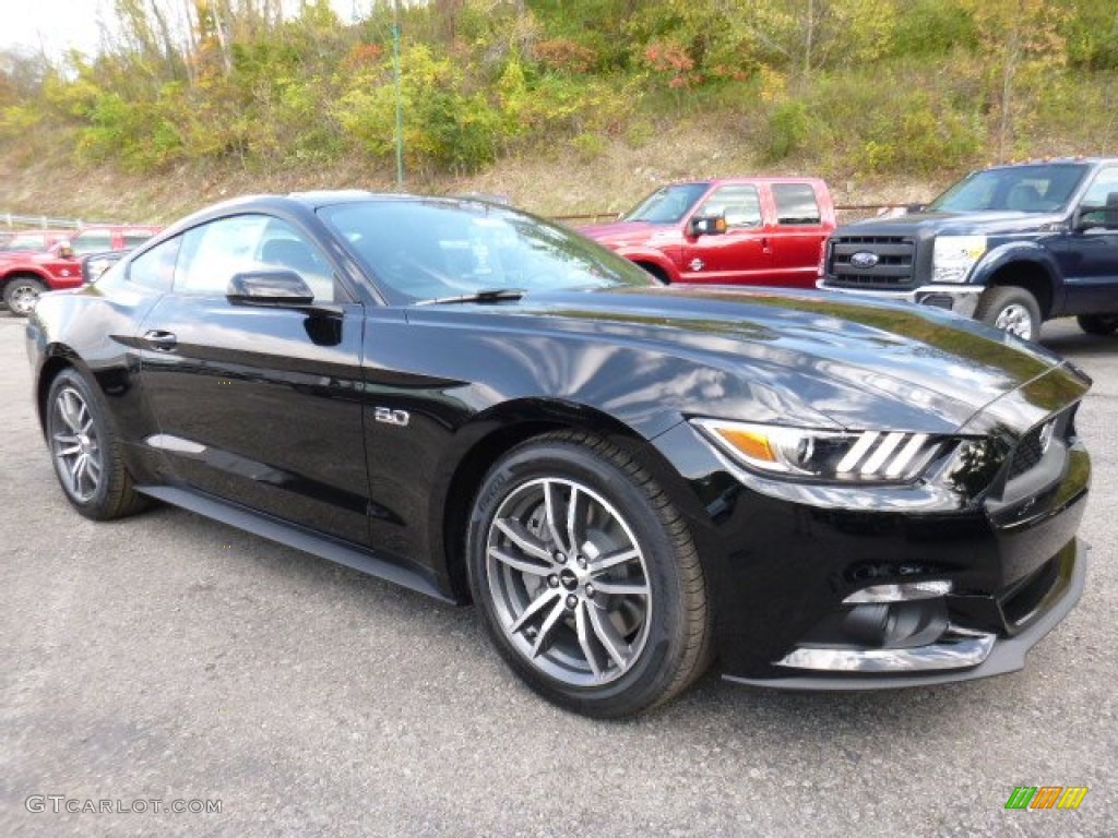 2016 Mustang GT Coupe - Shadow Black / Ebony photo #1