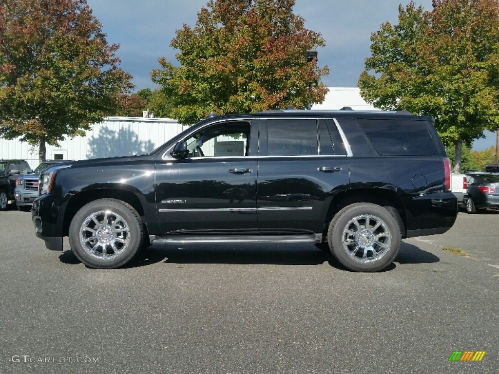 Onyx Black 2016 GMC Yukon Denali 4WD Exterior Photo #107780411