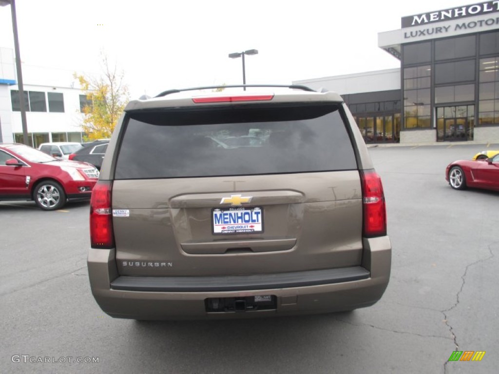 2016 Suburban LT 4WD - Brownstone Metallic / Cocoa/Dune photo #5