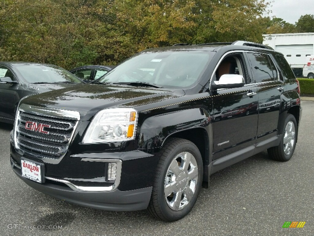 2016 Terrain SLT AWD - Onyx Black / Saddle photo #1