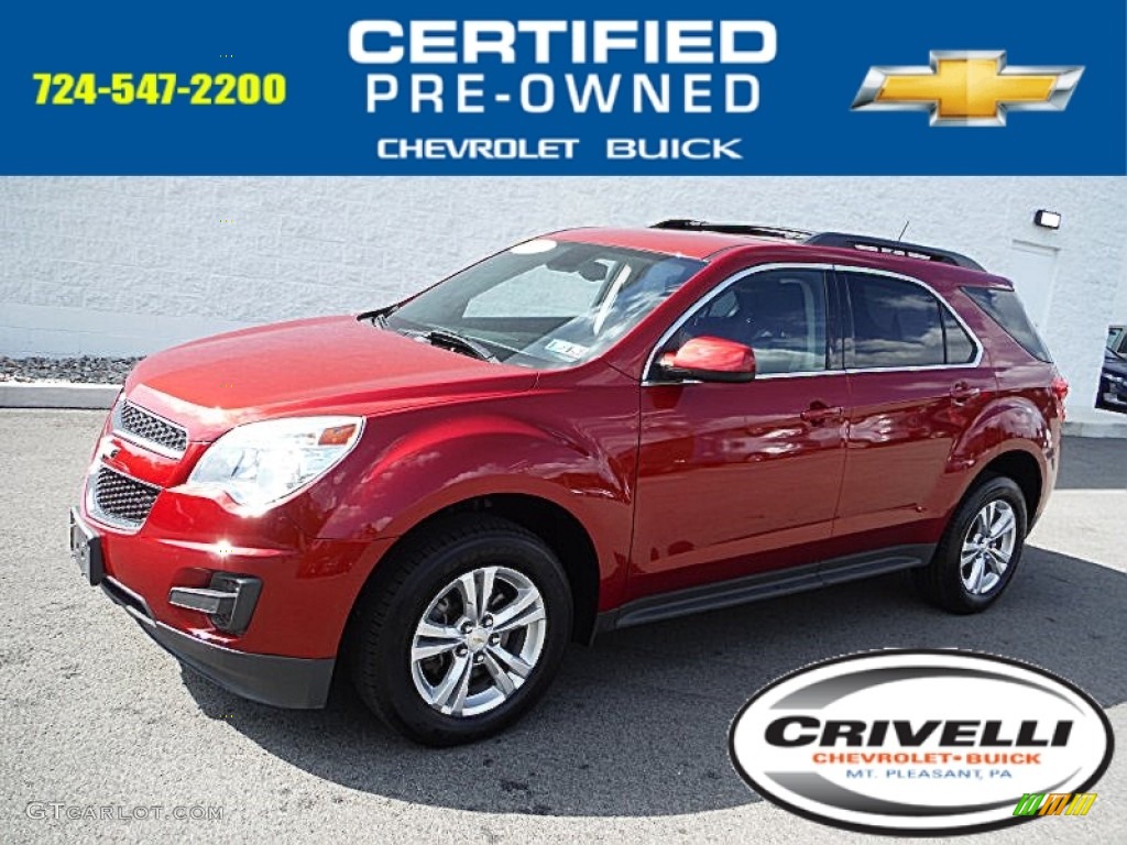 Crystal Red Tintcoat Chevrolet Equinox