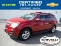 2013 Crystal Red Tintcoat Chevrolet Equinox LT AWD  photo #1