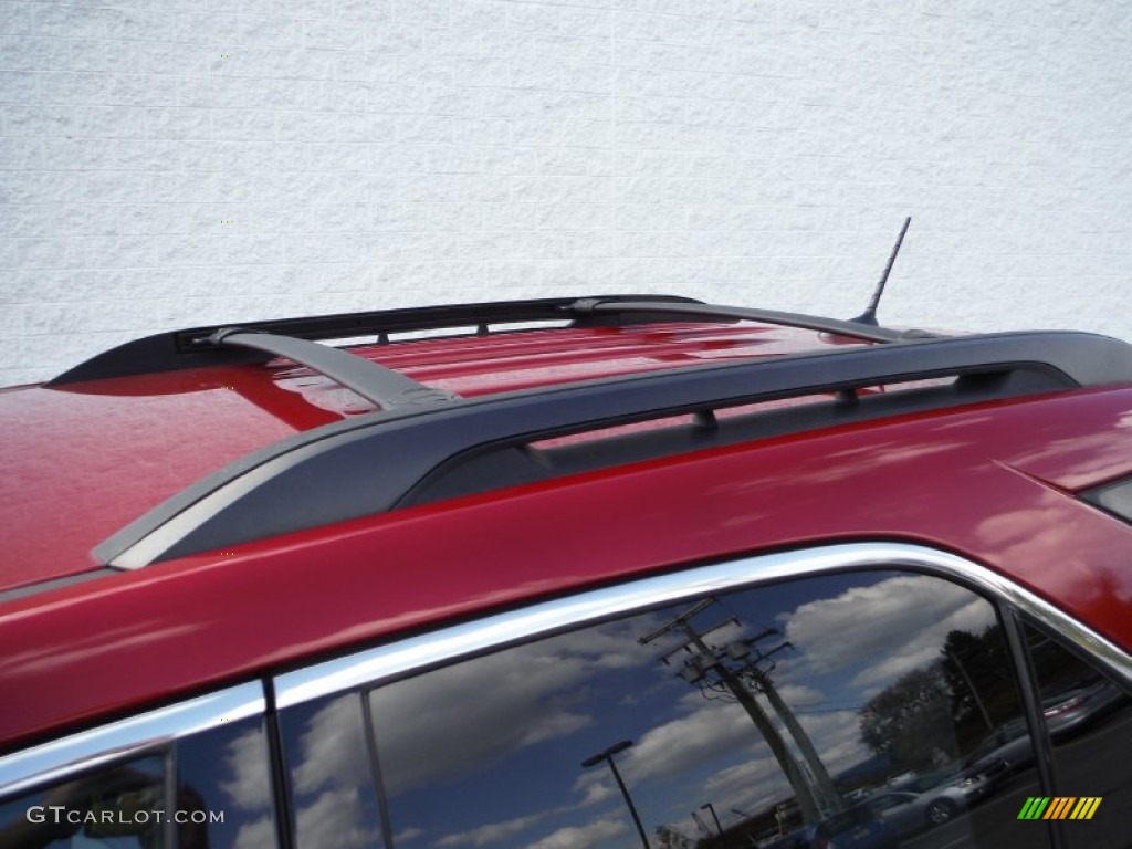 2013 Equinox LT AWD - Crystal Red Tintcoat / Light Titanium/Jet Black photo #4