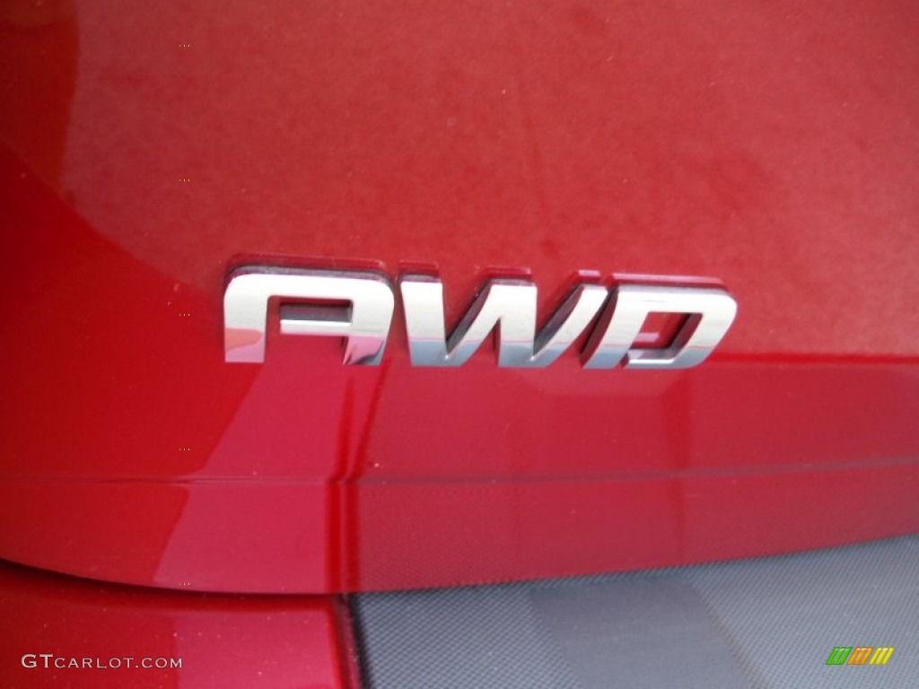 2013 Equinox LT AWD - Crystal Red Tintcoat / Light Titanium/Jet Black photo #12