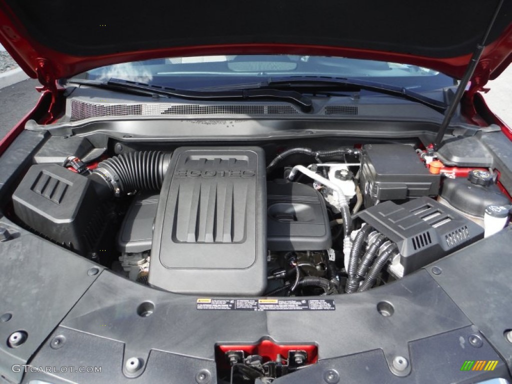 2013 Equinox LT AWD - Crystal Red Tintcoat / Light Titanium/Jet Black photo #13