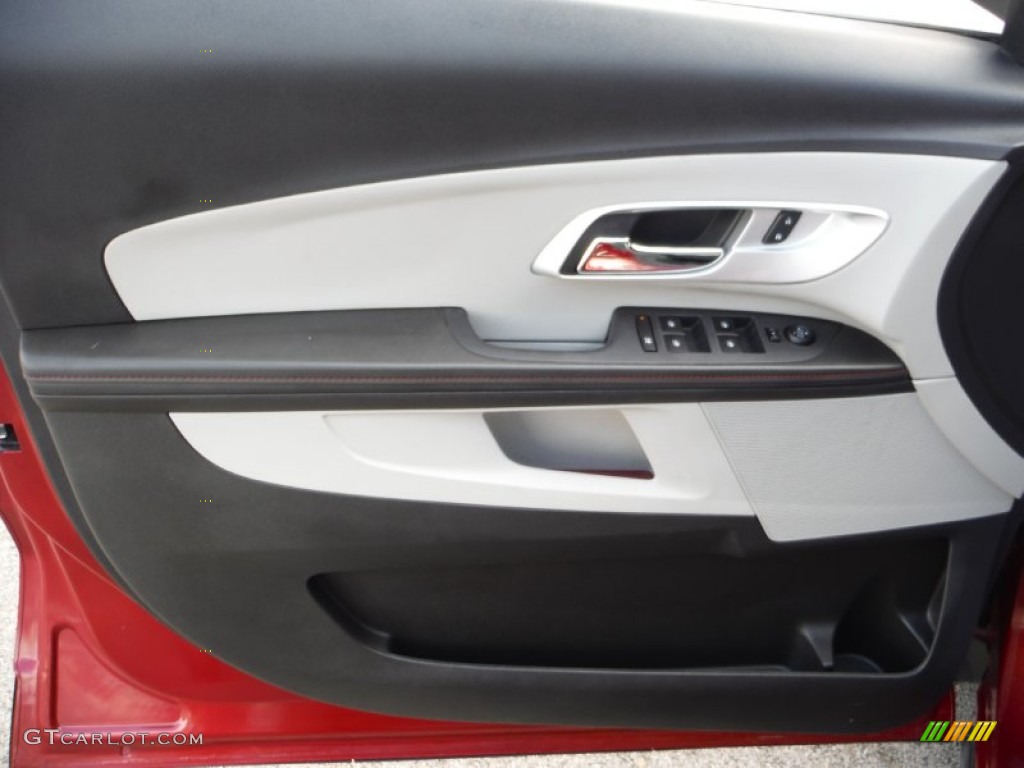 2013 Equinox LT AWD - Crystal Red Tintcoat / Light Titanium/Jet Black photo #16