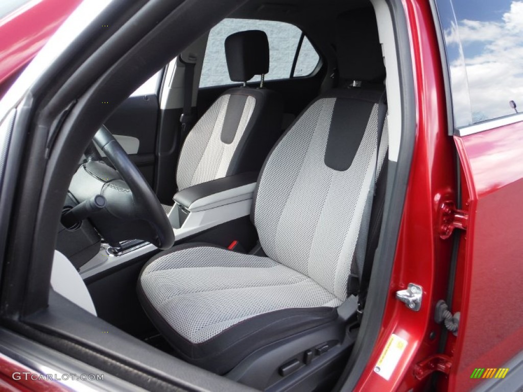 2013 Equinox LT AWD - Crystal Red Tintcoat / Light Titanium/Jet Black photo #17