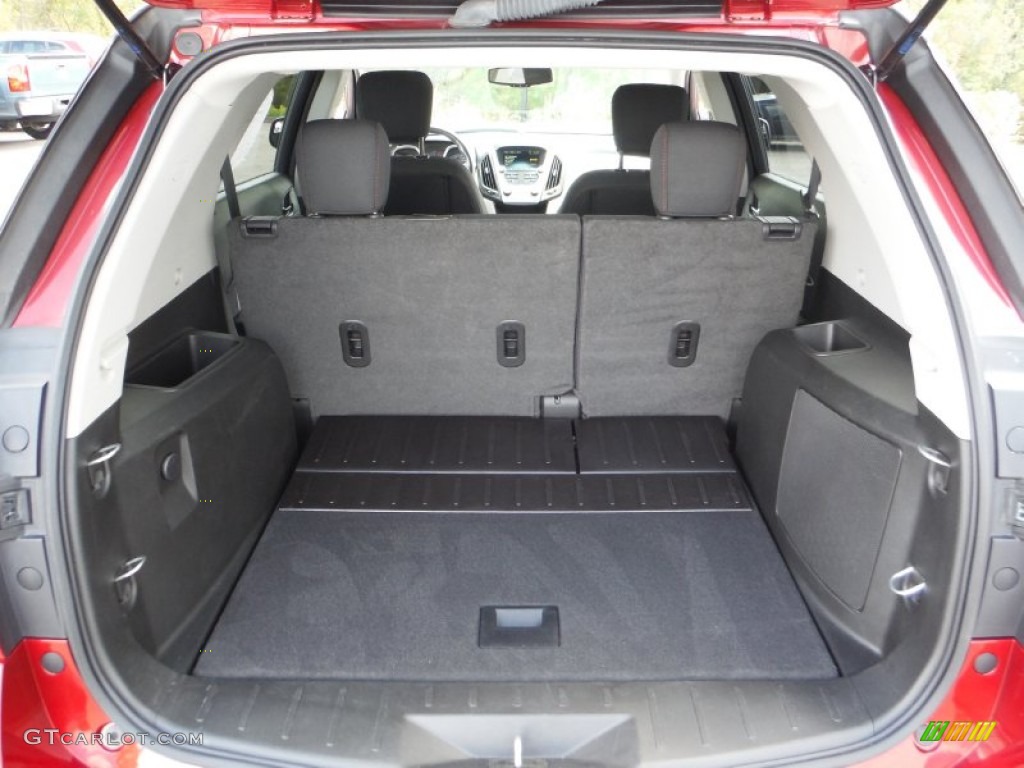 2013 Equinox LT AWD - Crystal Red Tintcoat / Light Titanium/Jet Black photo #28