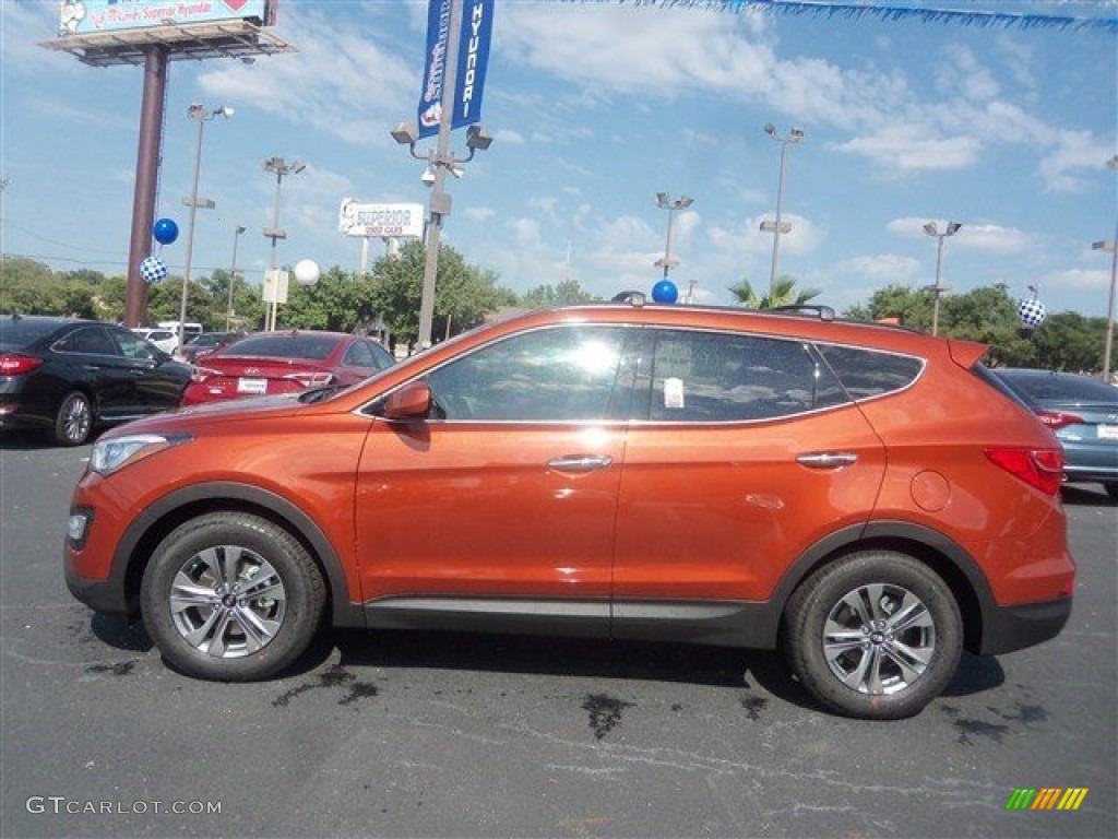 Canyon Copper 2016 Hyundai Santa Fe Sport Standard Santa Fe Sport Model Exterior Photo #107785703