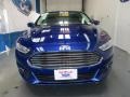 2016 Deep Impact Blue Metallic Ford Fusion SE  photo #2