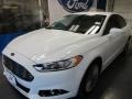 2016 Oxford White Ford Fusion Titanium  photo #3