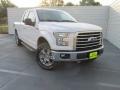 2015 Oxford White Ford F150 XLT SuperCab 4x4  photo #2