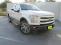 White Platinum Tricoat 2015 Ford F150 Lariat SuperCrew