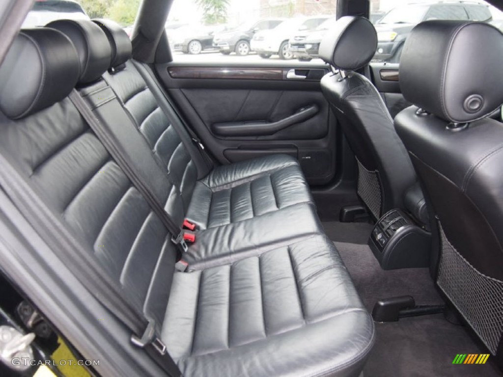 2002 Audi S6 4.2 quattro Avant Rear Seat Photos