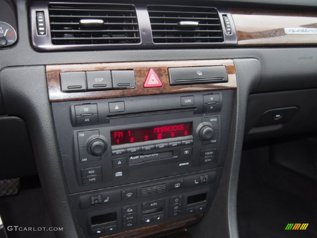 2002 Audi S6 4.2 quattro Avant Controls Photo #107792252