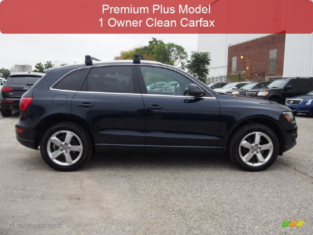2010 Q5 3.2 quattro - Deep Sea Blue Pearl Effect / Cinnamon Brown photo #2