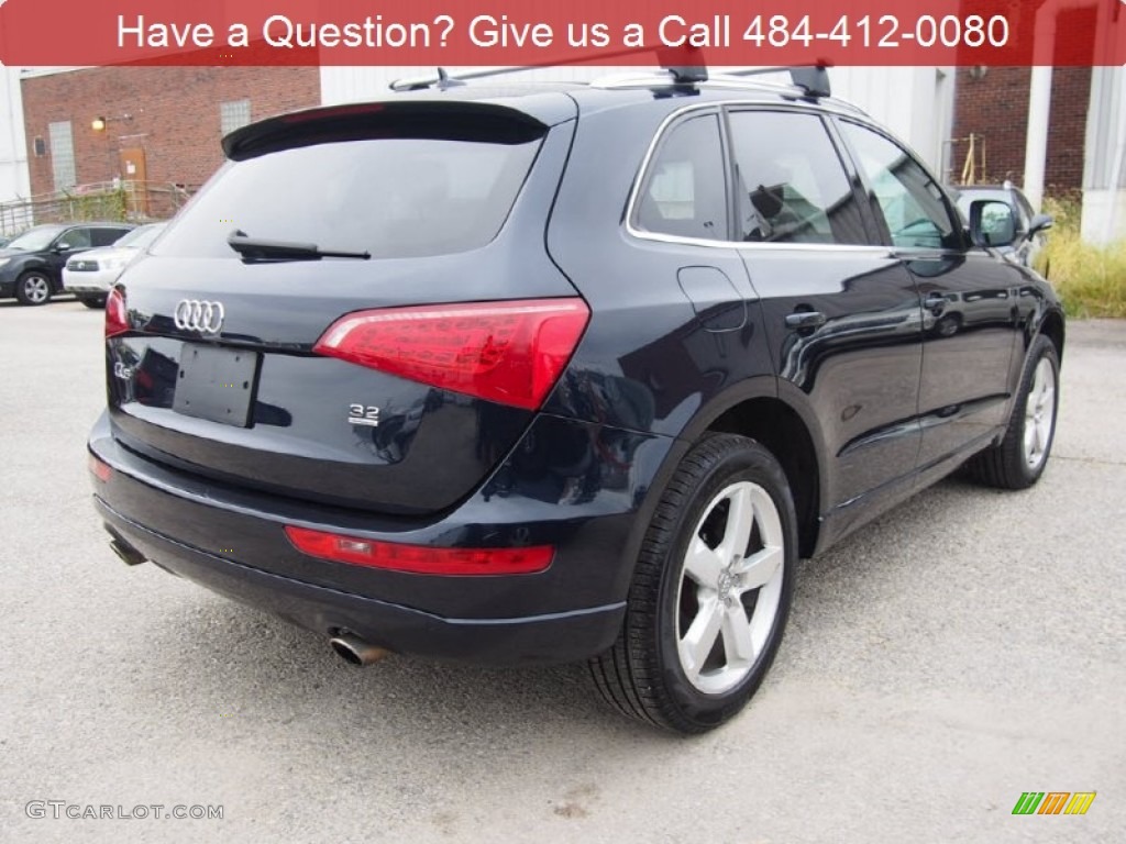 2010 Q5 3.2 quattro - Deep Sea Blue Pearl Effect / Cinnamon Brown photo #3